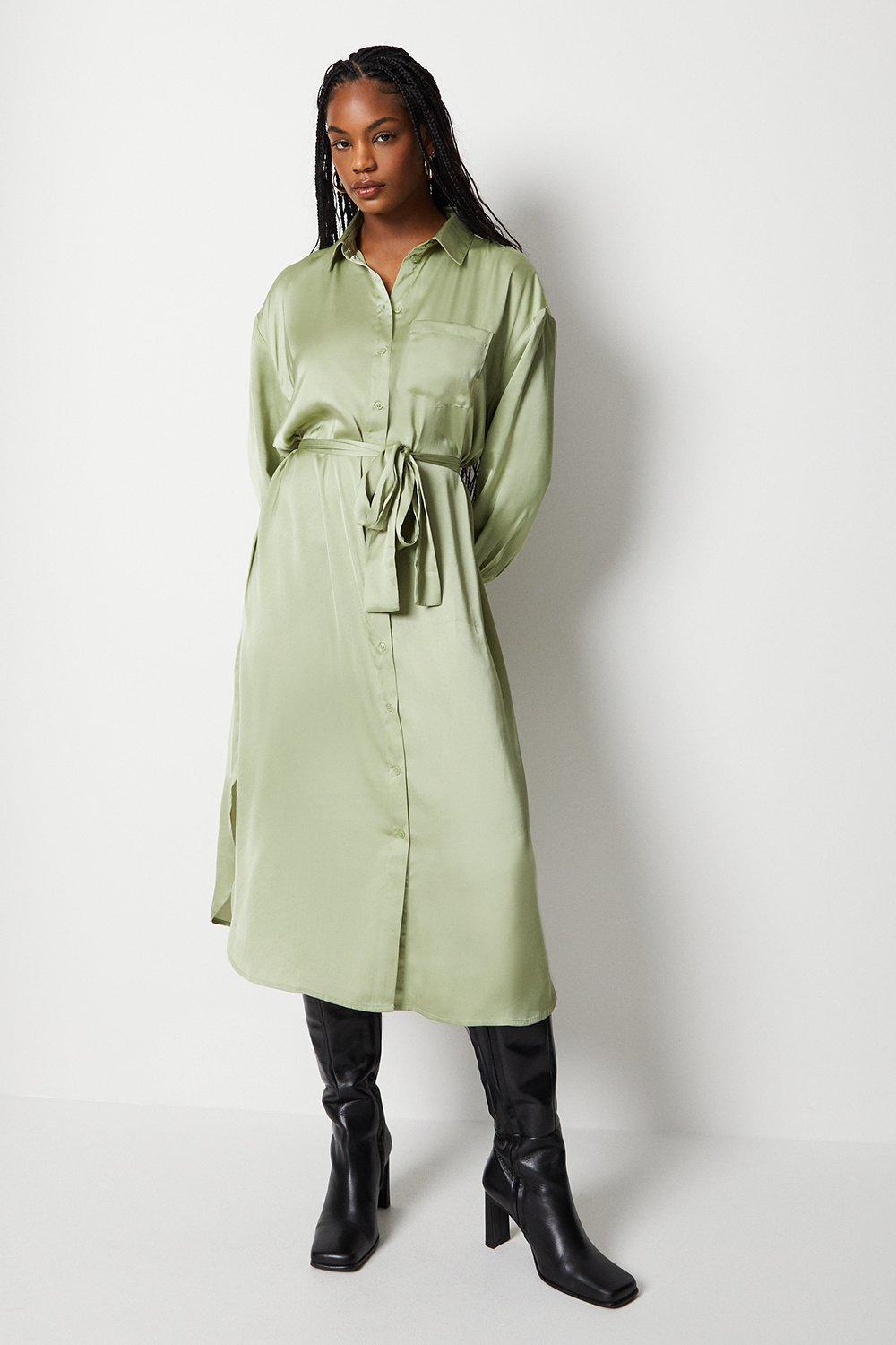 Shirt Dresses | Midi Shirt Dresses & Oversized Shirt Dresses