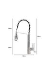 Living and Home Pre-rinse Pull Down Kitchen Faucet Sink Taps Sprayer with Pull-out Hose thumbnail 6