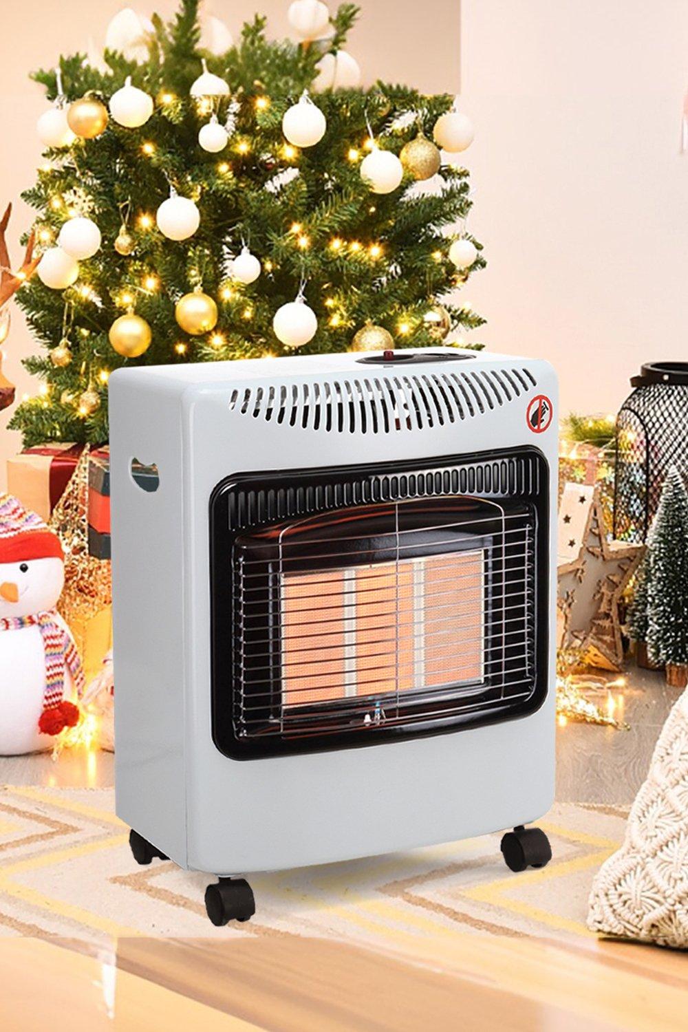 Outdoor & Patio Heaters | Portable Indoor Ceramic Gas Heater With Wheel ...