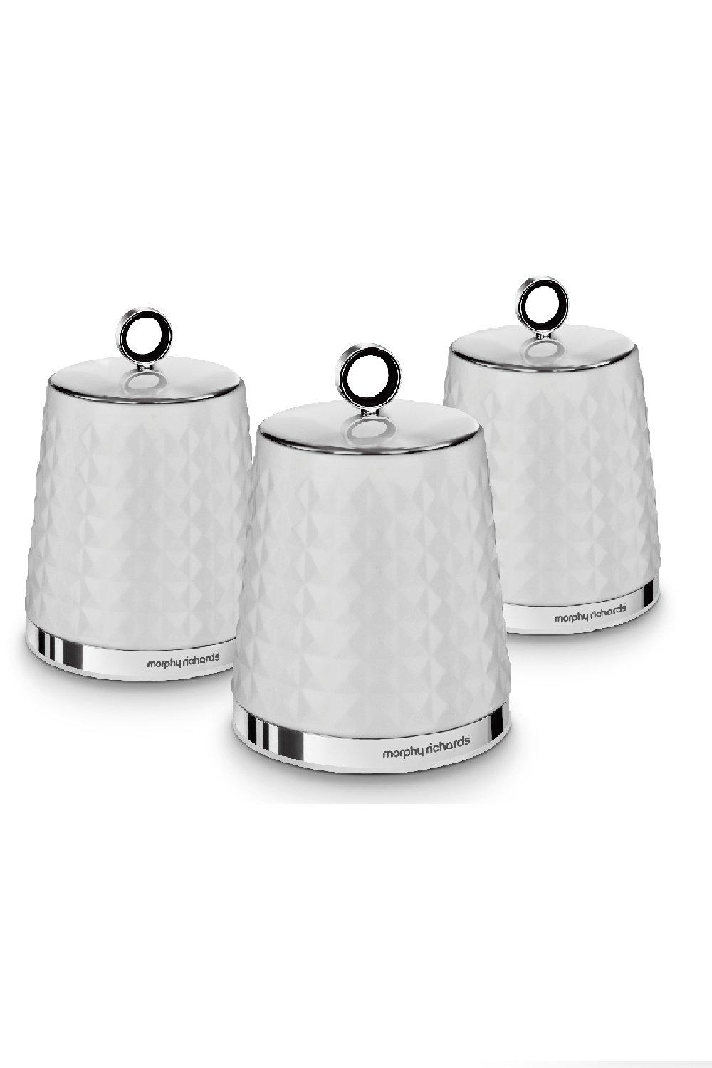 Kitchen & Food Storage | Morphy Richards Dimensions Set of 3 Canisters ...