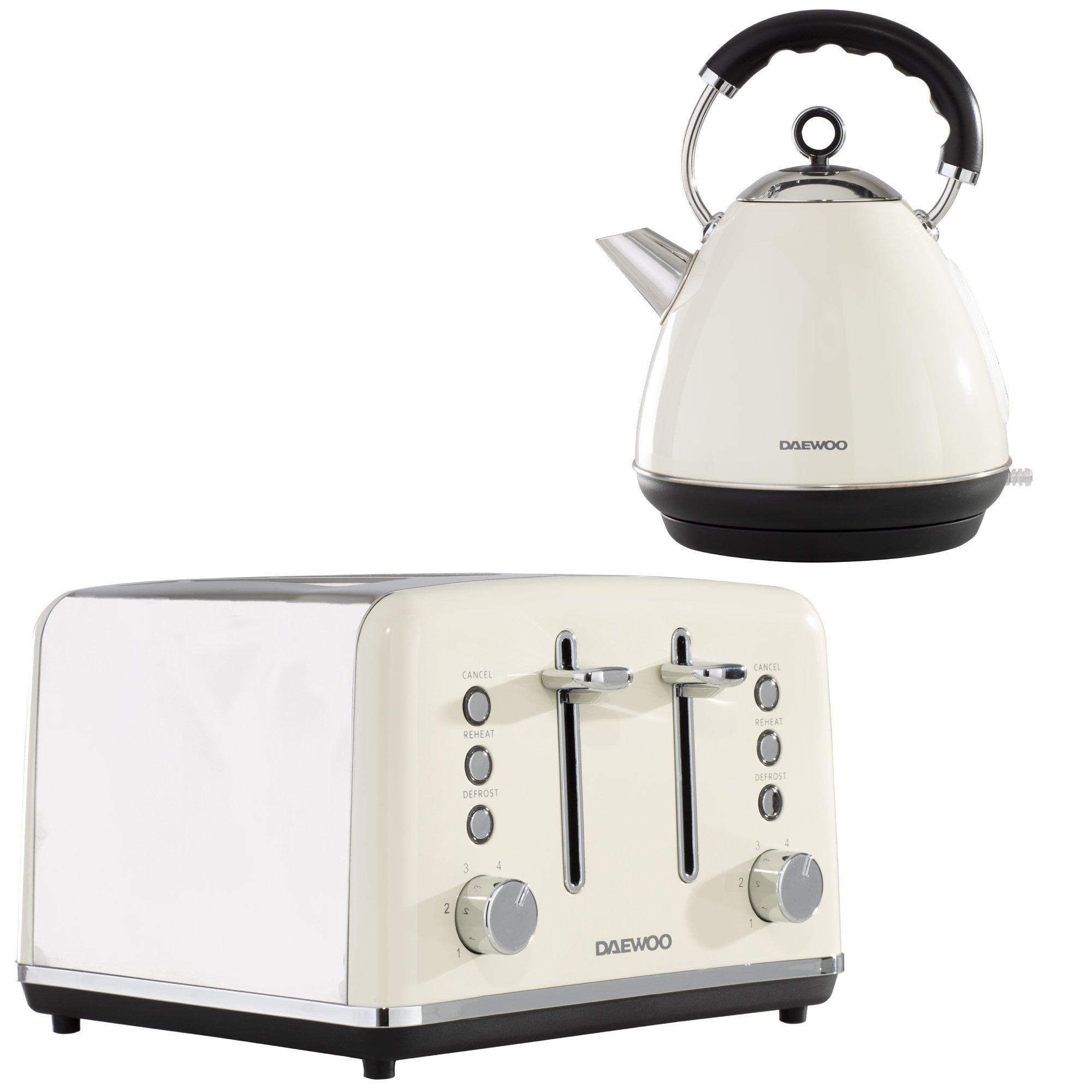 Kettles | ‘Kensington’ Range Retro Matching Toaster and Kettle Set 1.7 ...